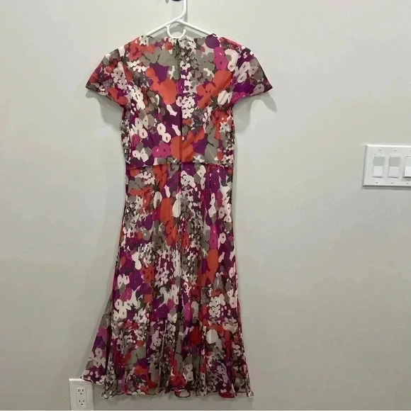 FENN WRIGHT MANSON PETITE GATHERED FRONT DRES size 10 - Picture 7 of 13